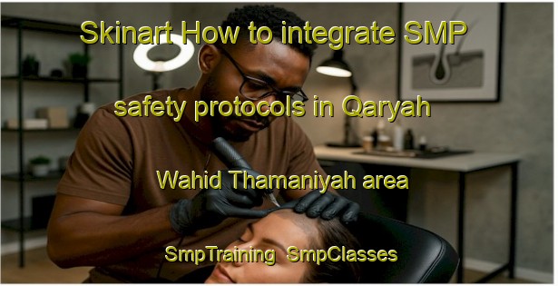 Skinart How to integrate SMP safety protocols in Qaryah Wahid Thamaniyah area | SmpTraining | SmpClasses | SkinartTraining-Egypt