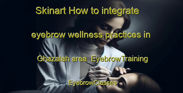 Skinart How to integrate eyebrow wellness practices in Ghazalah area | EyebrowTraining | EyebrowClasses | SkinartTraining-Egypt