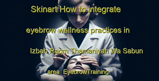 Skinart How to integrate eyebrow wellness practices in Izbah Raqm Thamaniyah Wa Sabun area | EyebrowTraining | EyebrowClasses | SkinartTraining-Egypt