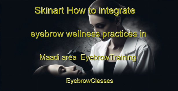 Skinart How to integrate eyebrow wellness practices in Maadi area | EyebrowTraining | EyebrowClasses | SkinartTraining-Egypt