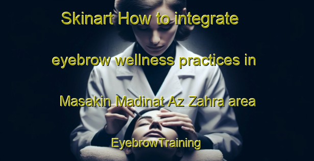 Skinart How to integrate eyebrow wellness practices in Masakin Madinat Az Zahra area | EyebrowTraining | EyebrowClasses | SkinartTraining-Egypt
