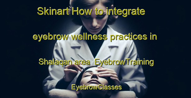 Skinart How to integrate eyebrow wellness practices in Shalaqan area | EyebrowTraining | EyebrowClasses | SkinartTraining-Egypt
