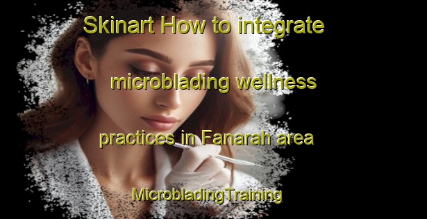 Skinart How to integrate microblading wellness practices in Fanarah area | MicrobladingTraining | MicrobladingClasses | SkinartTraining-Egypt