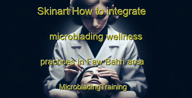 Skinart How to integrate microblading wellness practices in Faw Bahri area | MicrobladingTraining | MicrobladingClasses | SkinartTraining-Egypt