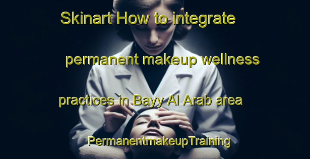 Skinart How to integrate permanent makeup wellness practices in Bayy Al Arab area | PermanentmakeupTraining | PermanentmakeupClasses | SkinartTraining-Egypt