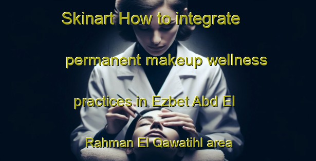 Skinart How to integrate permanent makeup wellness practices in Ezbet Abd El Rahman El Qawatihl area | PermanentmakeupTraining | PermanentmakeupClasses | SkinartTraining-Egypt