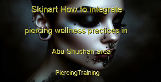 Skinart How to integrate piercing wellness practices in Abu Shushah area | PiercingTraining | PiercingClasses | SkinartTraining-Egypt