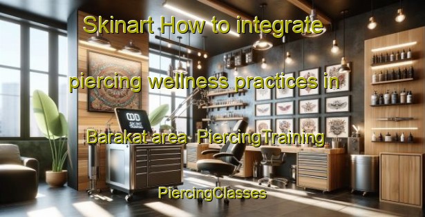 Skinart How to integrate piercing wellness practices in Barakat area | #PiercingTraining #PiercingClasses #SkinartTraining-Egypt