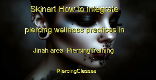 Skinart How to integrate piercing wellness practices in Jinah area | PiercingTraining | PiercingClasses | SkinartTraining-Egypt