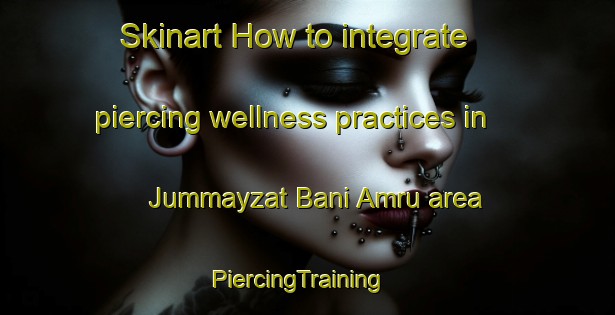 Skinart How to integrate piercing wellness practices in Jummayzat Bani Amru area | PiercingTraining | PiercingClasses | SkinartTraining-Egypt