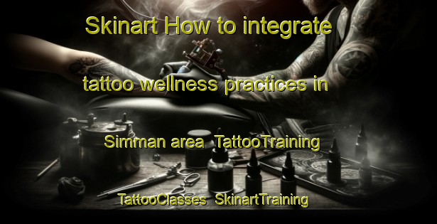 Skinart How to integrate tattoo wellness practices in Simman area | TattooTraining | TattooClasses | SkinartTraining-Egypt
