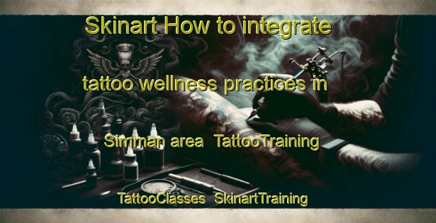 Skinart How to integrate tattoo wellness practices in Simman area | TattooTraining | TattooClasses | SkinartTraining-Egypt
