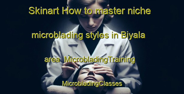 Skinart How to master niche microblading styles in Biyala area | #MicrobladingTraining #MicrobladingClasses #SkinartTraining-Egypt