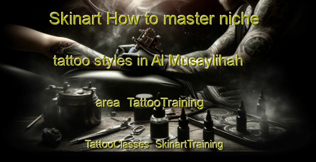 Skinart How to master niche tattoo styles in Al Musaylihah area | TattooTraining | TattooClasses | SkinartTraining-Egypt
