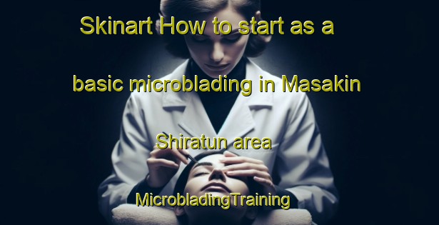 Skinart How to start as a basic microblading in Masakin Shiratun area | MicrobladingTraining | MicrobladingClasses | SkinartTraining-Egypt