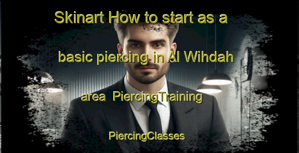 Skinart How to start as a basic piercing in Al Wihdah area | PiercingTraining | PiercingClasses | SkinartTraining-Egypt