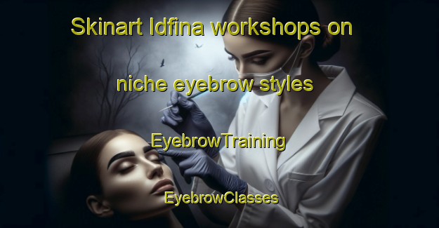 Skinart Idfina workshops on niche eyebrow styles | EyebrowTraining | EyebrowClasses | SkinartTraining-Egypt