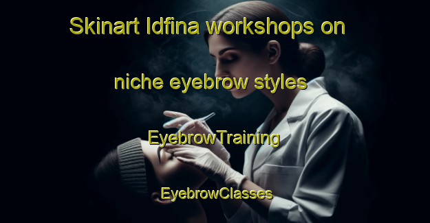Skinart Idfina workshops on niche eyebrow styles | EyebrowTraining | EyebrowClasses | SkinartTraining-Egypt