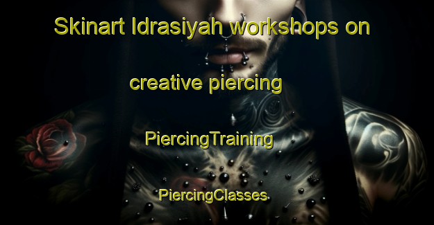 Skinart Idrasiyah workshops on creative piercing | PiercingTraining | PiercingClasses | SkinartTraining-Egypt