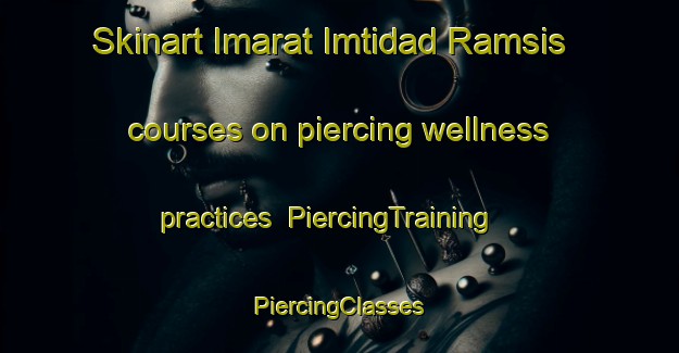 Skinart Imarat Imtidad Ramsis courses on piercing wellness practices | #PiercingTraining #PiercingClasses #SkinartTraining-Egypt