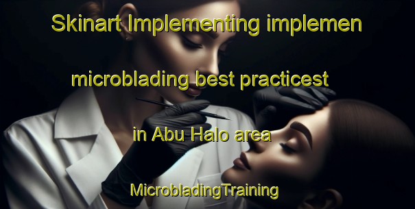 Skinart Implementing implemen microblading best practicest in Abu Halo area | #MicrobladingTraining #MicrobladingClasses #SkinartTraining-Egypt