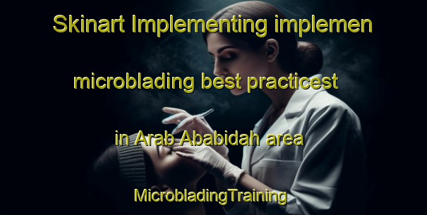 Skinart Implementing implemen microblading best practicest in Arab Ababidah area | #MicrobladingTraining #MicrobladingClasses #SkinartTraining-Egypt