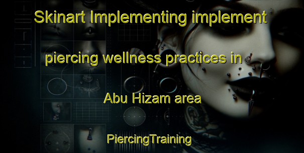 Skinart Implementing implement piercing wellness practices in Abu Hizam area | #PiercingTraining #PiercingClasses #SkinartTraining-Egypt