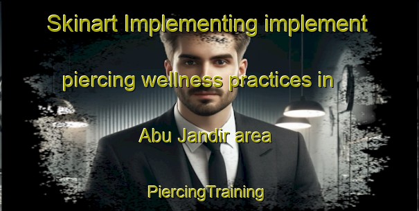 Skinart Implementing implement piercing wellness practices in Abu Jandir area | #PiercingTraining #PiercingClasses #SkinartTraining-Egypt