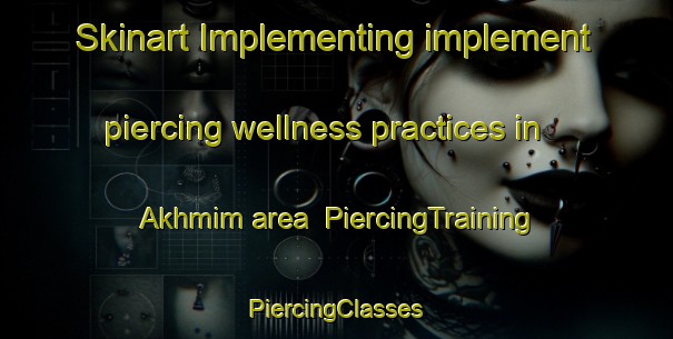 Skinart Implementing implement piercing wellness practices in Akhmim area | #PiercingTraining #PiercingClasses #SkinartTraining-Egypt