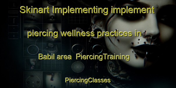 Skinart Implementing implement piercing wellness practices in Babil area | #PiercingTraining #PiercingClasses #SkinartTraining-Egypt