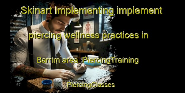Skinart Implementing implement piercing wellness practices in Barrim area | PiercingTraining | PiercingClasses | SkinartTraining-Egypt