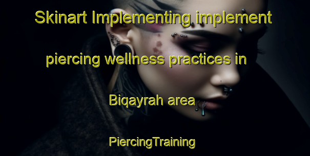 Skinart Implementing implement piercing wellness practices in Biqayrah area | #PiercingTraining #PiercingClasses #SkinartTraining-Egypt