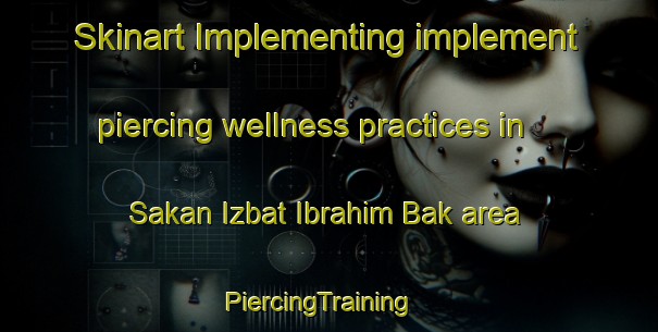 Skinart Implementing implement piercing wellness practices in Sakan Izbat Ibrahim Bak area | PiercingTraining | PiercingClasses | SkinartTraining-Egypt