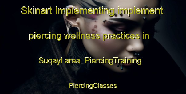 Skinart Implementing implement piercing wellness practices in Suqayl area | #PiercingTraining #PiercingClasses #SkinartTraining-Egypt