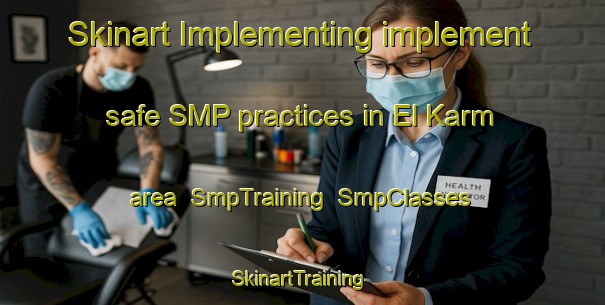 Skinart Implementing implement safe SMP practices in El Karm area | SmpTraining | SmpClasses | SkinartTraining-Egypt