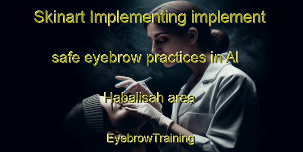 Skinart Implementing implement safe eyebrow practices in Al Habalisah area | EyebrowTraining | EyebrowClasses | SkinartTraining-Egypt