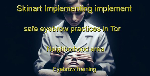 Skinart Implementing implement safe eyebrow practices in Tor Neighborhood area | EyebrowTraining | EyebrowClasses | SkinartTraining-Egypt