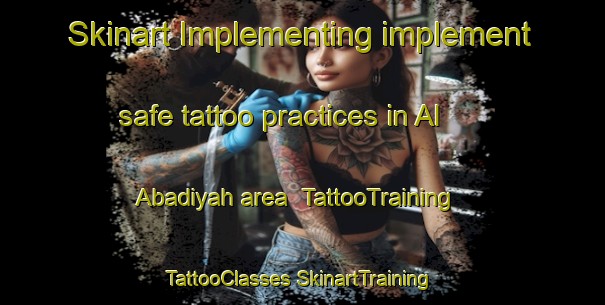 Skinart Implementing implement safe tattoo practices in Al Abadiyah area | #TattooTraining #TattooClasses #SkinartTraining-Egypt