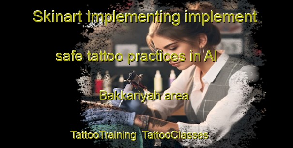 Skinart Implementing implement safe tattoo practices in Al Bakkariyah area | TattooTraining | TattooClasses | SkinartTraining-Egypt