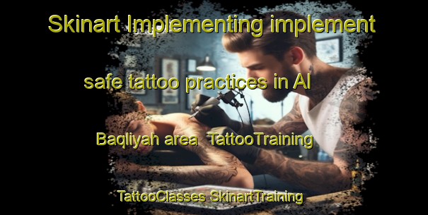 Skinart Implementing implement safe tattoo practices in Al Baqliyah area | #TattooTraining #TattooClasses #SkinartTraining-Egypt