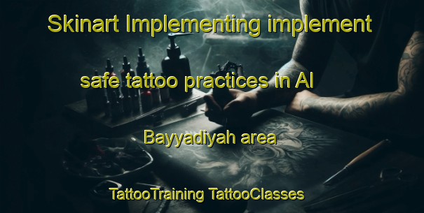 Skinart Implementing implement safe tattoo practices in Al Bayyadiyah area | #TattooTraining #TattooClasses #SkinartTraining-Egypt