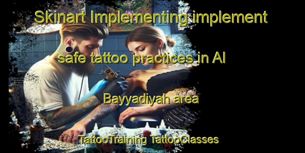 Skinart Implementing implement safe tattoo practices in Al Bayyadiyah area | #TattooTraining #TattooClasses #SkinartTraining-Egypt