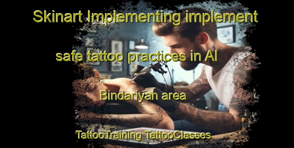 Skinart Implementing implement safe tattoo practices in Al Bindariyah area | #TattooTraining #TattooClasses #SkinartTraining-Egypt