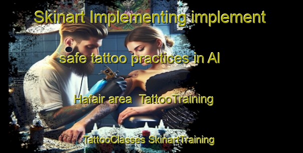 Skinart Implementing implement safe tattoo practices in Al Hafair area | #TattooTraining #TattooClasses #SkinartTraining-Egypt