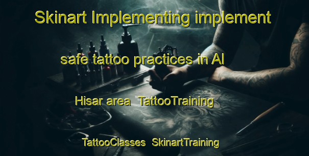Skinart Implementing implement safe tattoo practices in Al Hisar area | TattooTraining | TattooClasses | SkinartTraining-Egypt