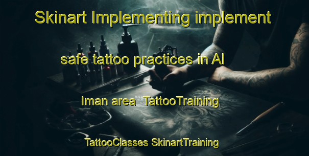 Skinart Implementing implement safe tattoo practices in Al Iman area | #TattooTraining #TattooClasses #SkinartTraining-Egypt