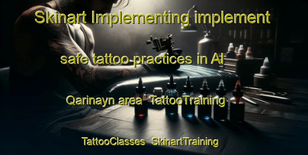 Skinart Implementing implement safe tattoo practices in Al Qarinayn area | TattooTraining | TattooClasses | SkinartTraining-Egypt