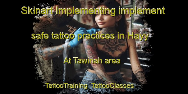 Skinart Implementing implement safe tattoo practices in Hayy At Tawinah area | TattooTraining | TattooClasses | SkinartTraining-Egypt