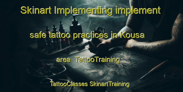 Skinart Implementing implement safe tattoo practices in Kousa area | #TattooTraining #TattooClasses #SkinartTraining-Egypt