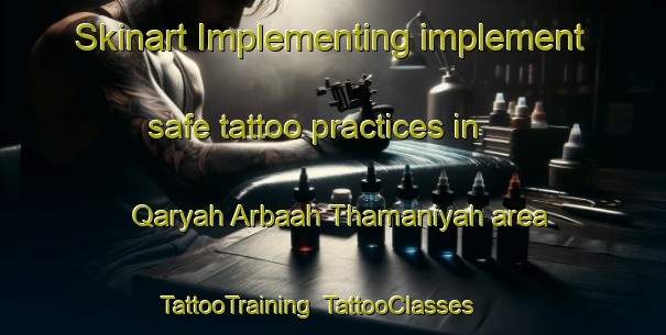 Skinart Implementing implement safe tattoo practices in Qaryah Arbaah Thamaniyah area | TattooTraining | TattooClasses | SkinartTraining-Egypt
